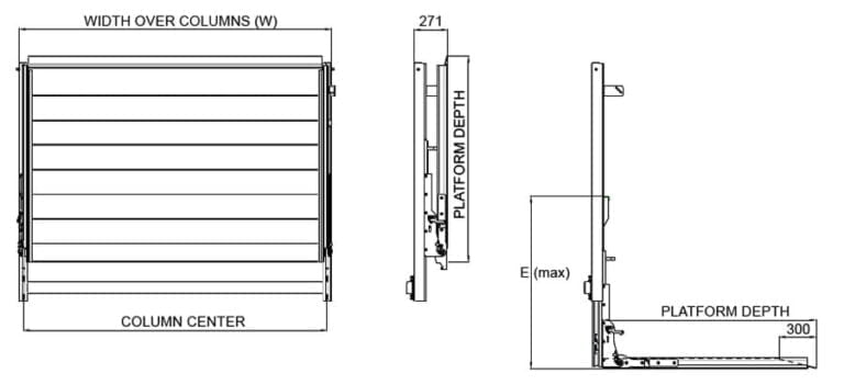 f3 co 10 drawing | TRS SERVICE Anteo column lift f3 co 10 drawing