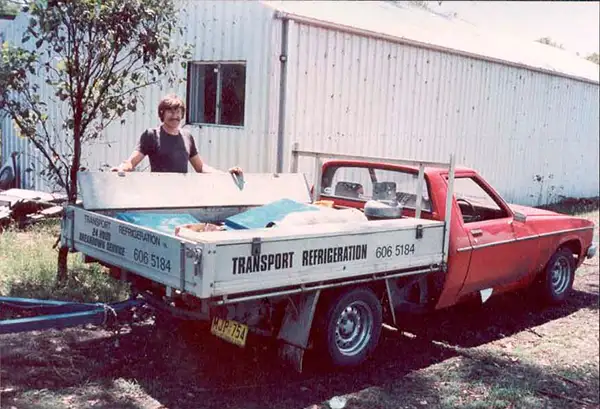 Greg-Woodley_earlydays 600pix | TRS SERVICE Greg Woodley early days